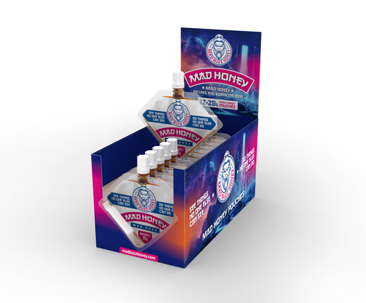 Mad Buzz Honey Pouch 12-Pack