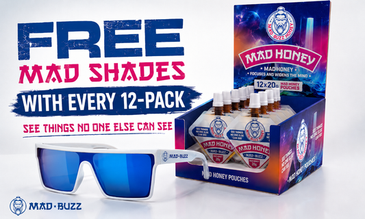 Mad Buzz Honey Pouch 12-Pack